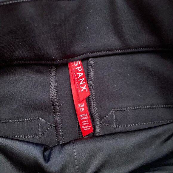 Spanx The Perfect Pant Ankle Backseam Skinny black size XS - Picture 6 of 11